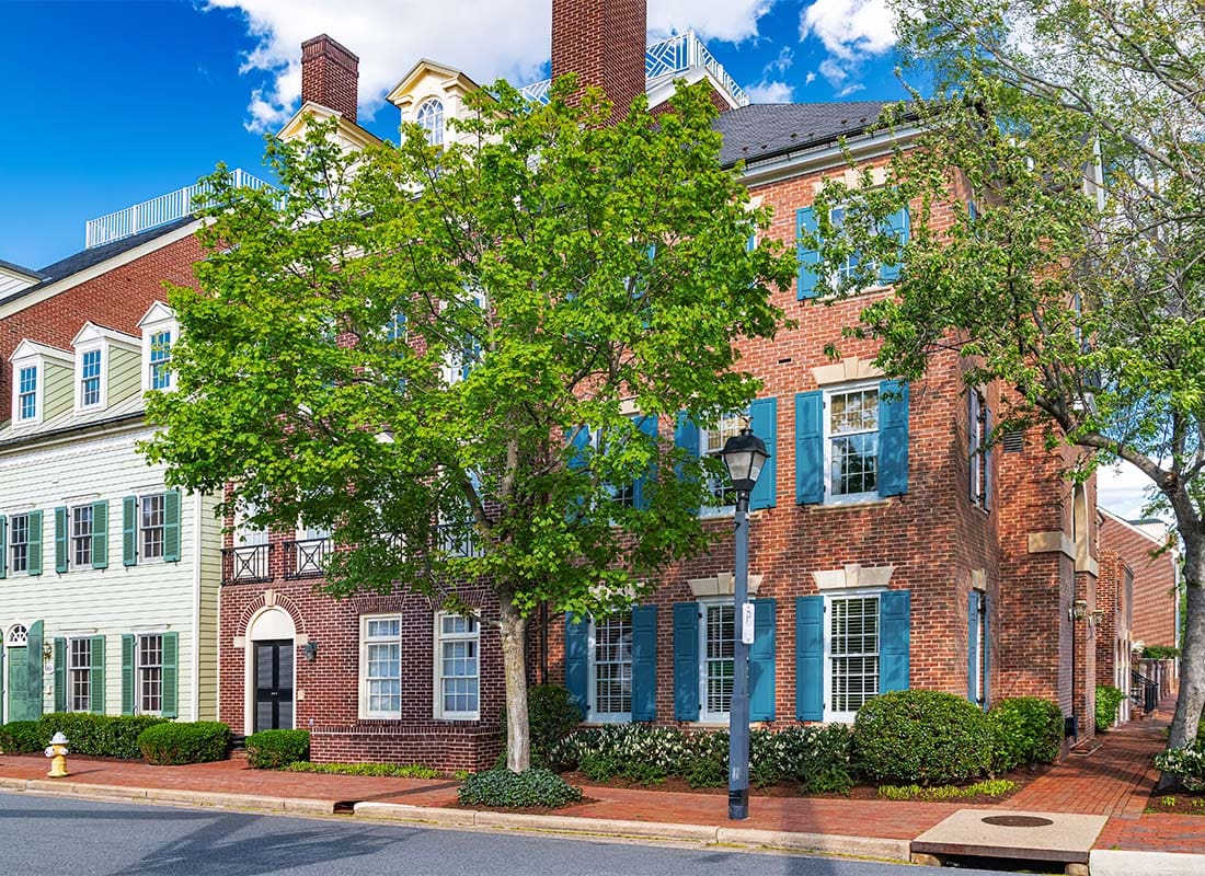Annapolis, MD - Modern Brick Townhomes Near the Waterfront in Annapolis, MD